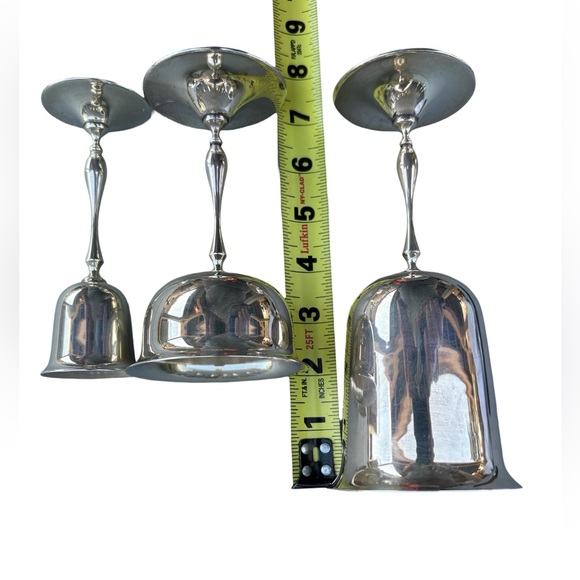 Vtg Lorene Quadruple Silver Plate Goblets Set of 18 (3x6) - Picture 13 of 14